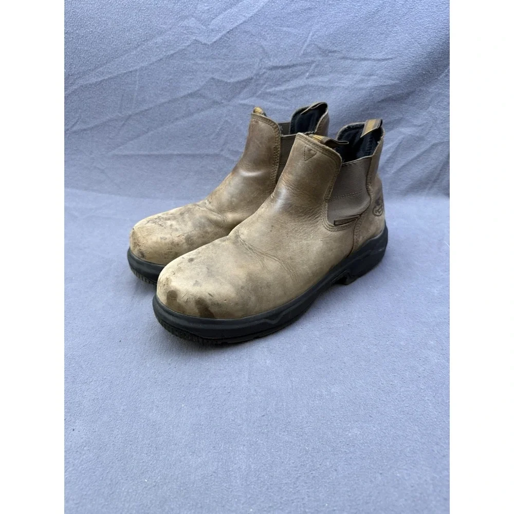 Georgia Boot GB00553 14M Waterproof Composite Toe Chelsea Work Boots EH